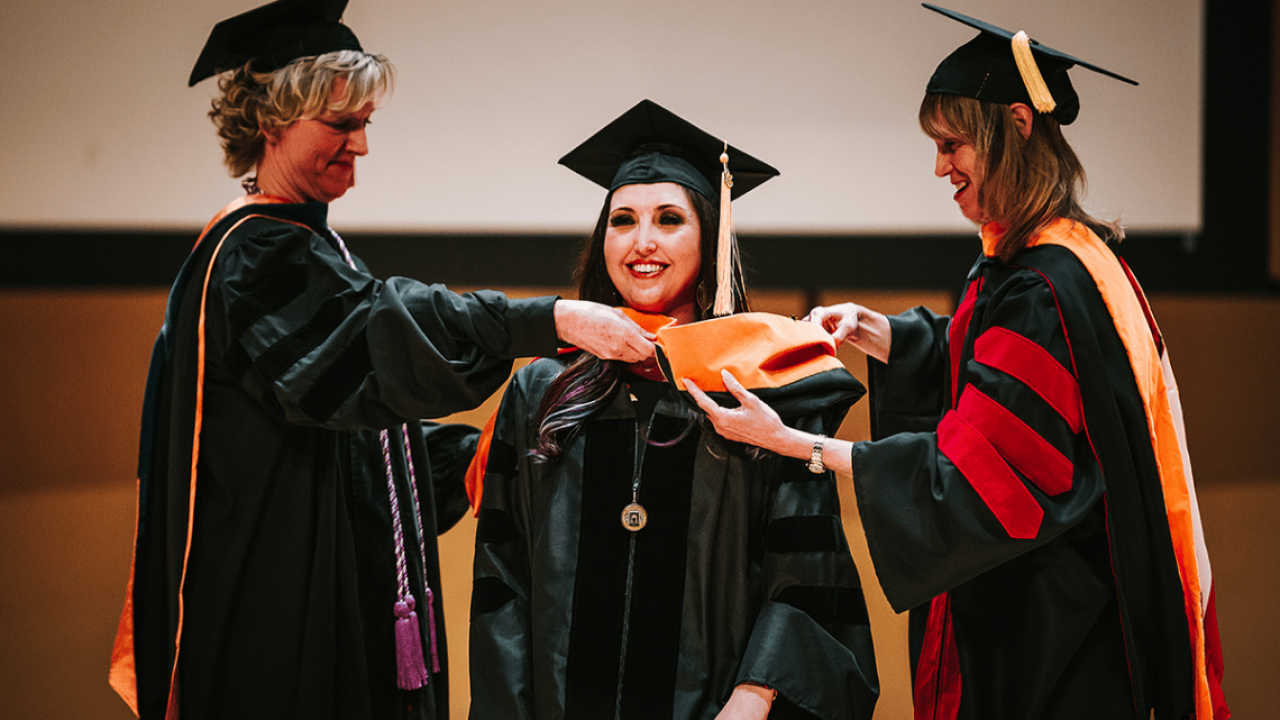 Dr. Morgann Eason graduation